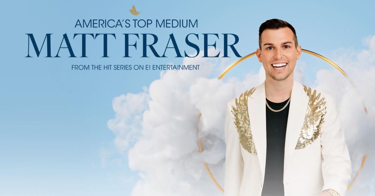 Matt Fraser – America’s Top Psychic Medium to perform at Four Winds New Buffalo’s Silver Creek Event Center on Saturday, April 25, 2026