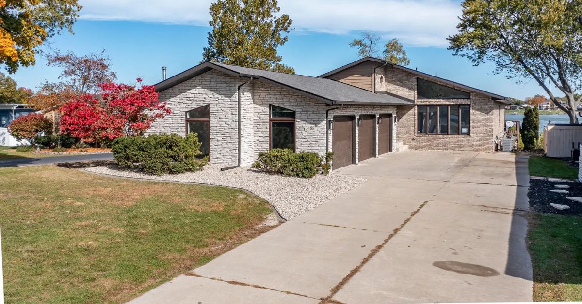 McColly Real Estate Featured Listing: 3488 W Lakeshore Drive, Crown Point, IN 46307