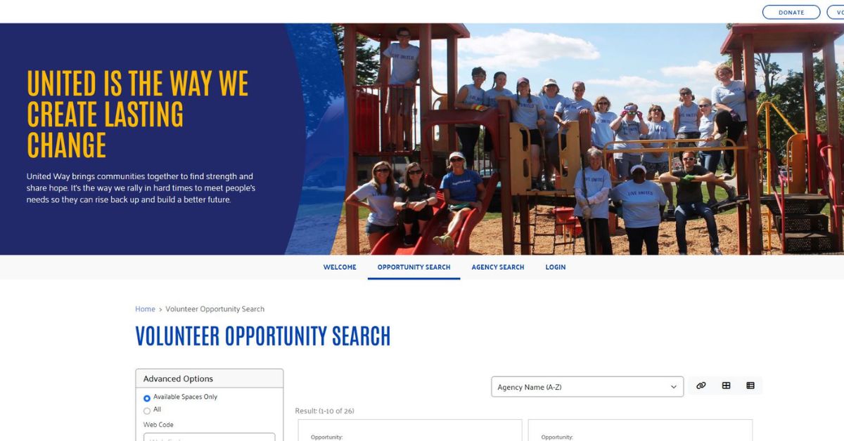 United Way Northwest Indiana Launches New Volunteer Resource Center