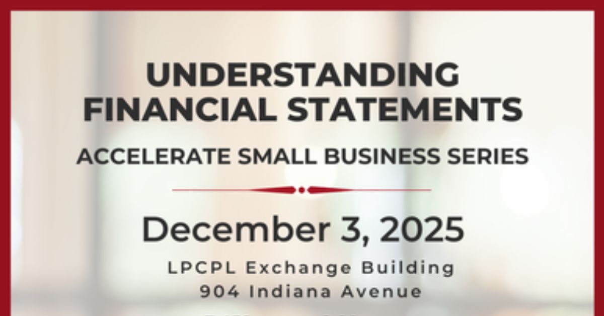 Accelerate Small Business – Understanding your Financial Statements
