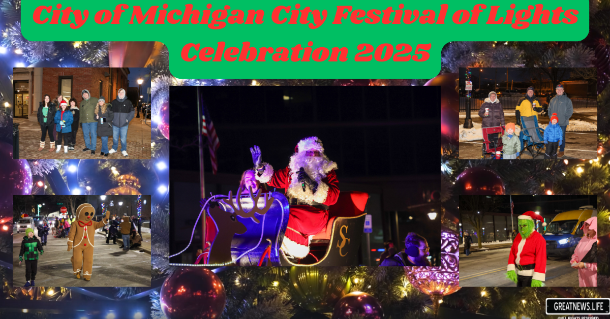 City of Michigan City Festival of Lights Celebration 2025