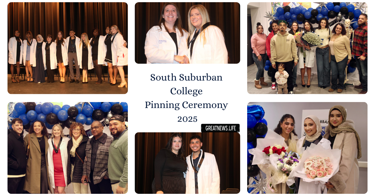 South Suburban College recognizes Radiologic Technology cohort at 2024-2025 pinning ceremony