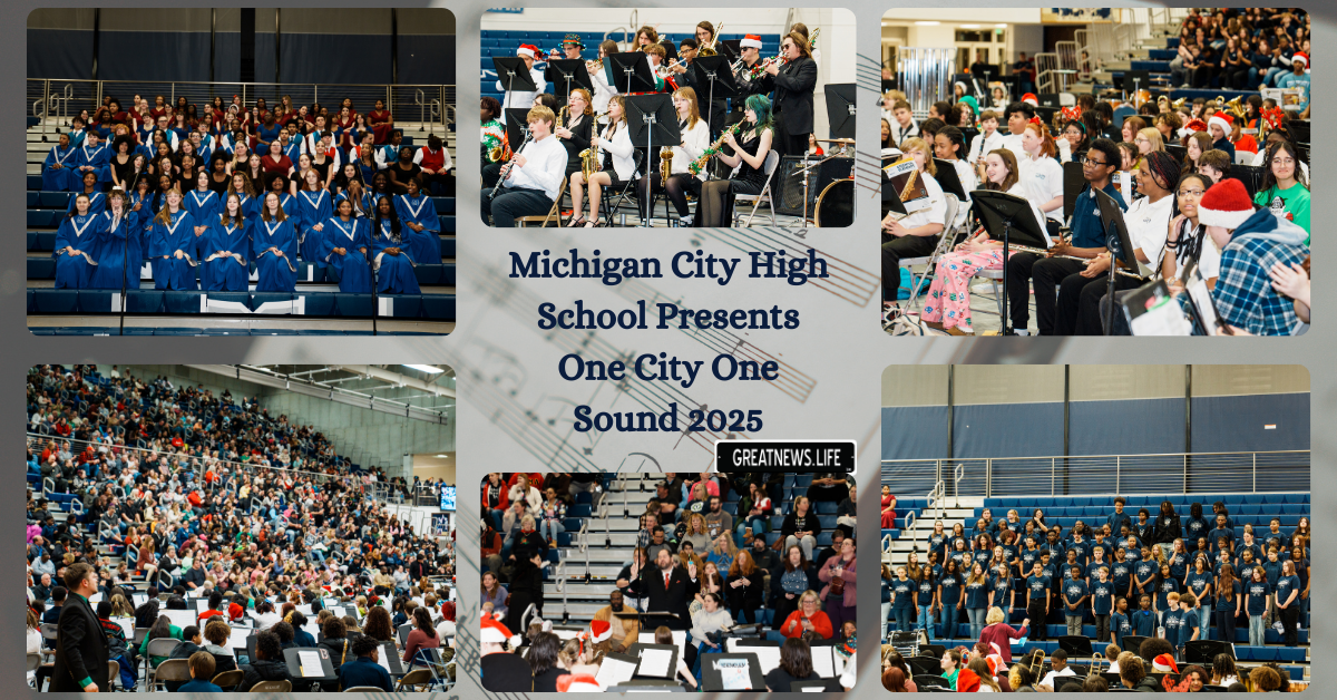 “One City, One Sound” celebrates unity with musical performances by Michigan City middle and high school students