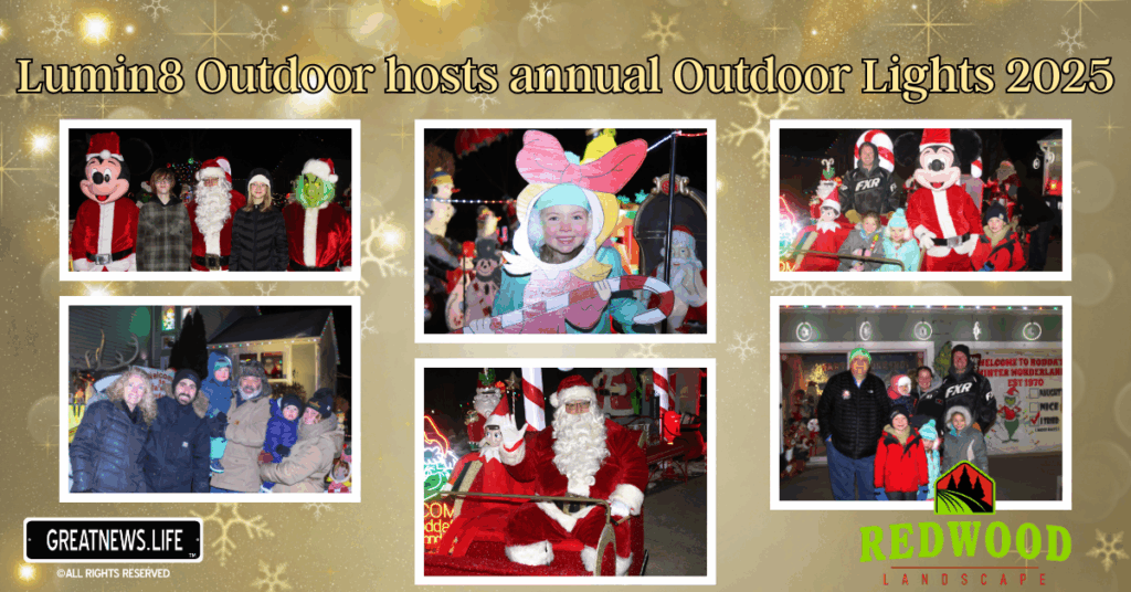 Lumin8 Outdoor hosts annual Outdoor Lights tour and celebration for the community