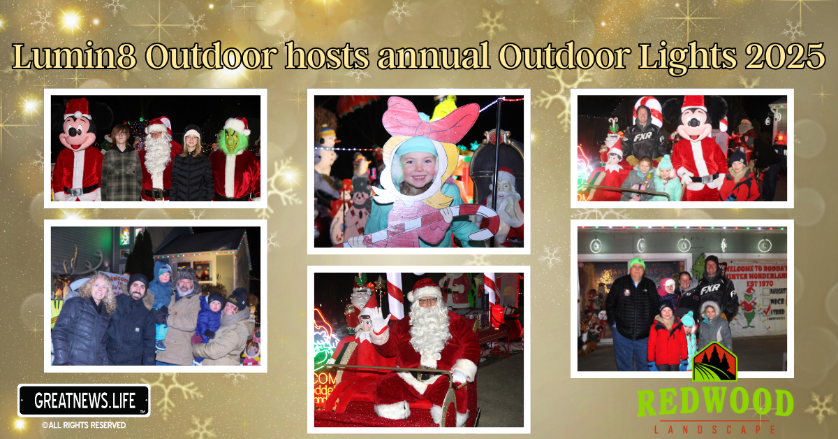 Lumin8 Outdoor hosts annual Outdoor Lights tour and celebration for the community