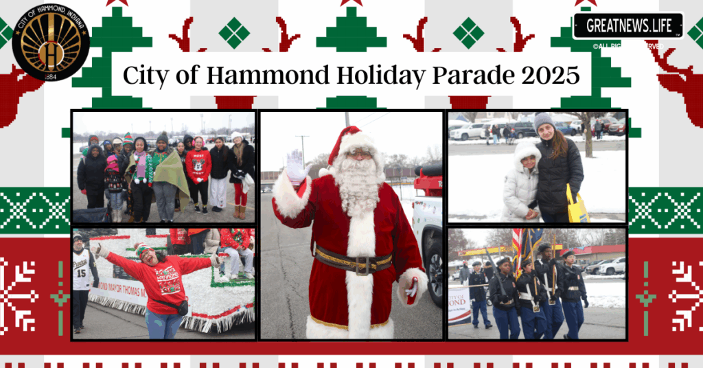 Santa breezes through 2025 City of Hammond Holiday Parade and Santa Spirit Fun Run