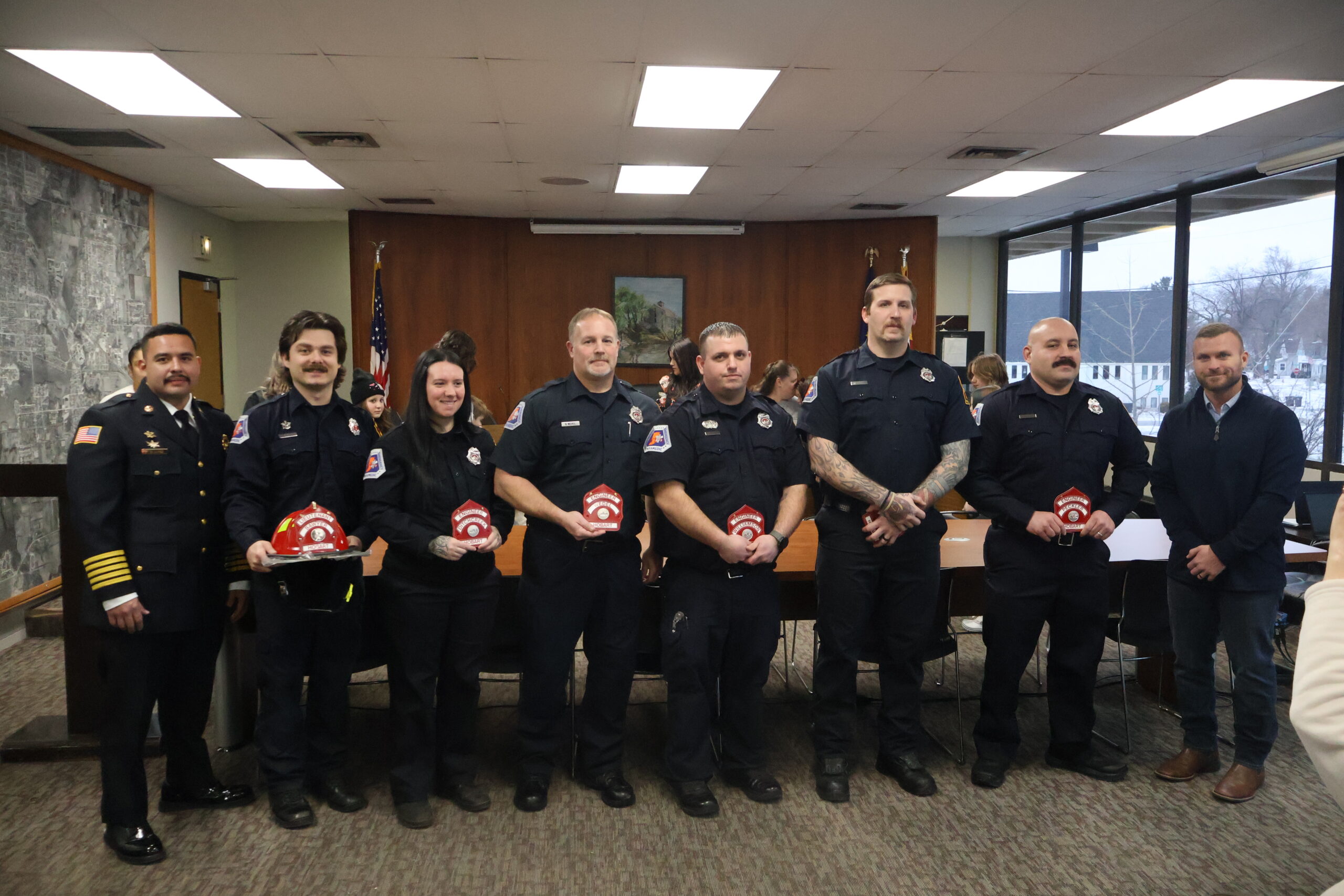 Hobart Fire Department Announces Promotions and Establishes New Engineer Rank