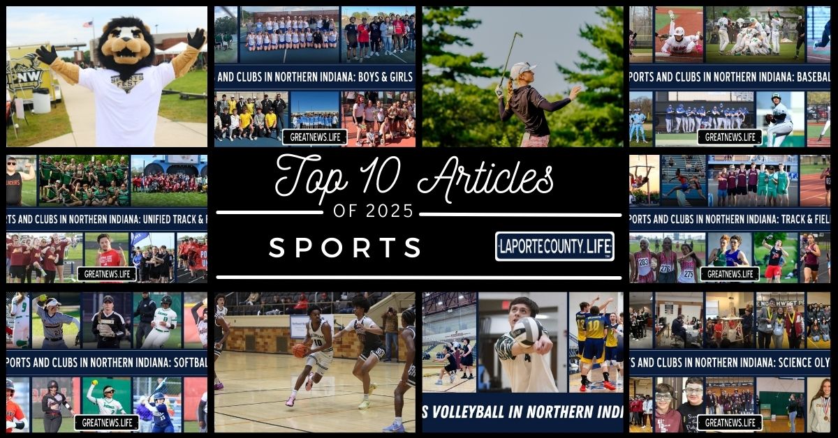 Top 10 Sports articles on LaPorteCounty.Life in 2025