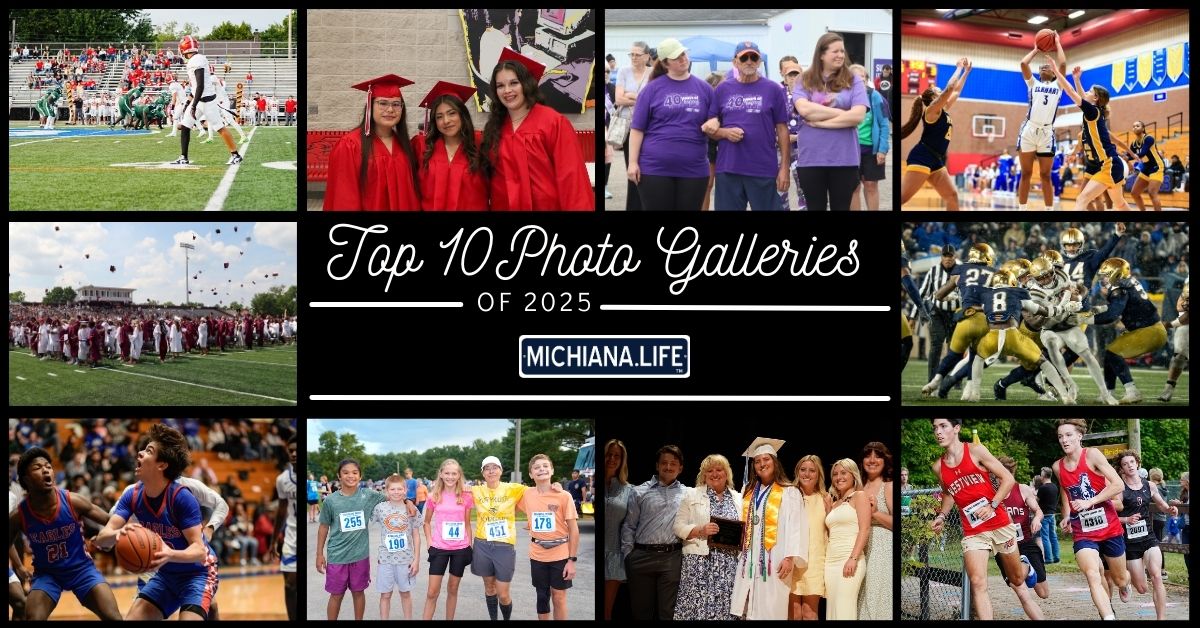 Top 10 photo galleries on Michiana.Life in 2025