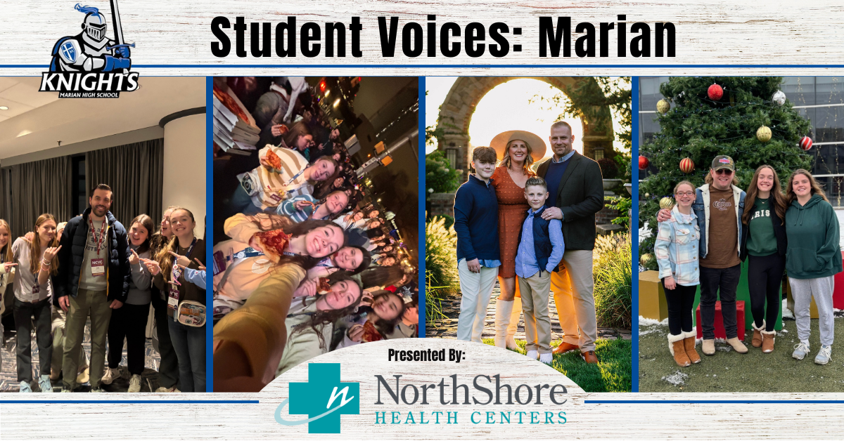 GreatNews.Life Student Voices: Marian comes together in faith as Christmas approaches