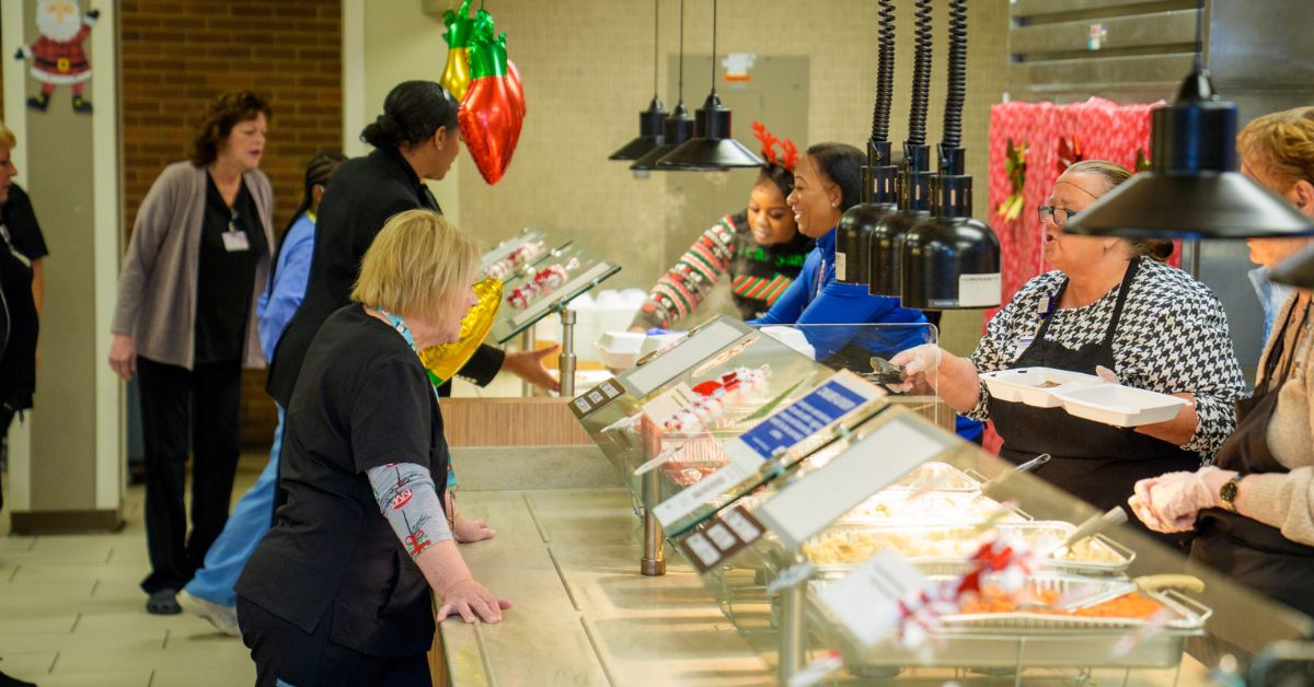 Methodist Hospitals invites employees for holiday luncheon at Northlake and Southlake campuses