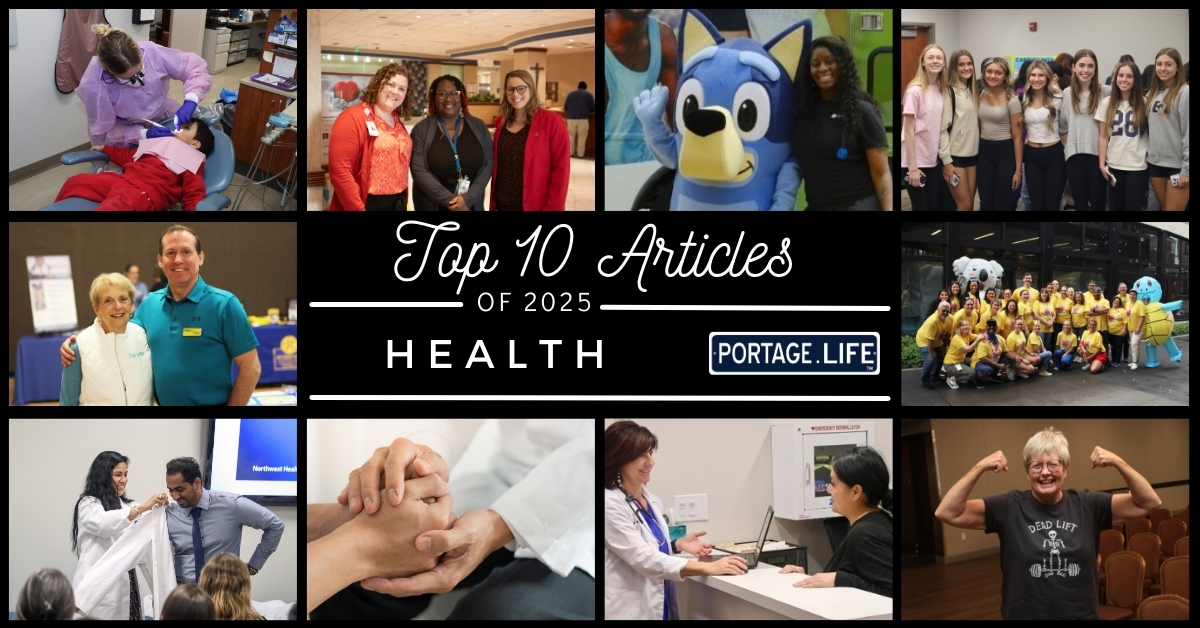 Top 10 Health Articles for Portage.Life in 2025