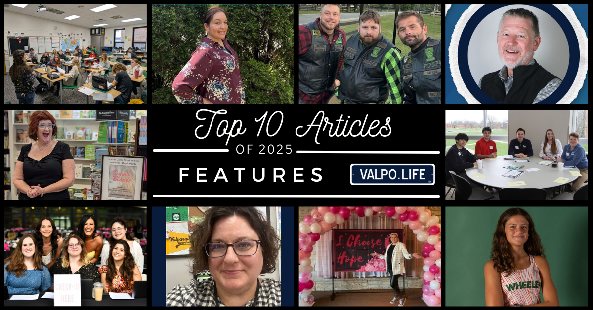 Top 10 Feature articles on Valpo.Life in 2025