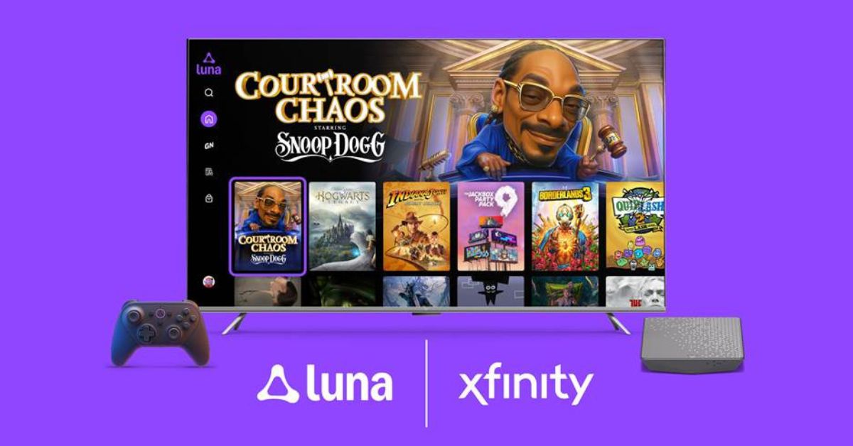 Comcast and Amazon Launch Amazon Luna Cloud Gaming on Xfinity’s Entertainment Devices
