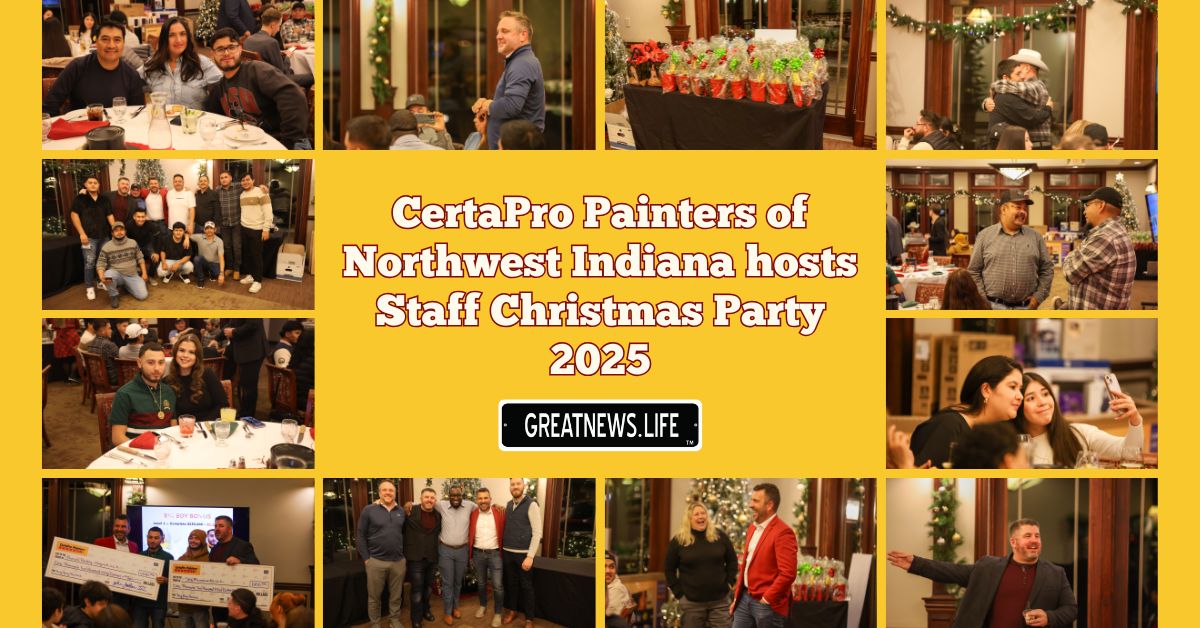 CertaPro Painters of Northwest Indiana finish 2025 with evening of Christmas cheer and community at Youche Country Club