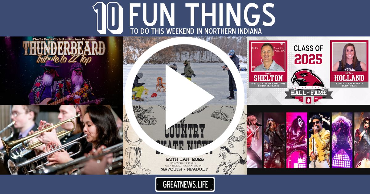 10 Fun Things To Do in Northern Indiana this weekend, January 29 – February 1