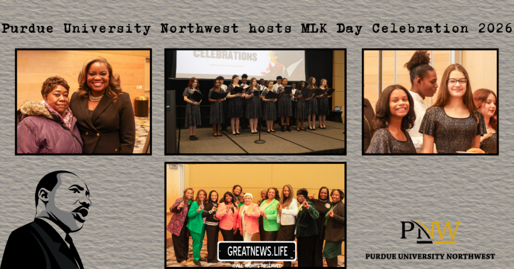 Indiana entrepreneur Kiahna W. Davis delivers keynote speech at Purdue University Northwest’s MLK Jr. DayCommunity Celebration