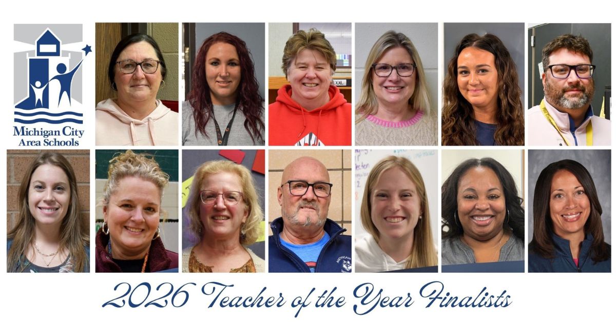 Michigan City Area Schools announces 2026 Teacher and Employee of the Year building finalists