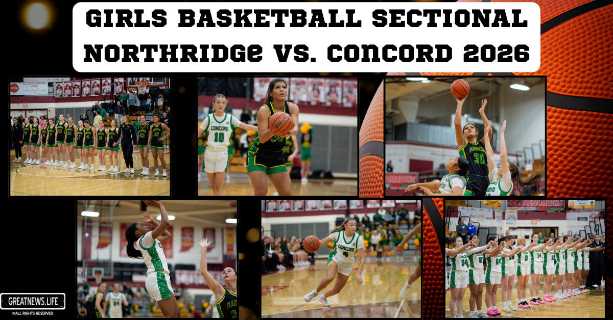 GIRLS BASKETBALL SECTIONAL Northridge VS. Concord 2026
