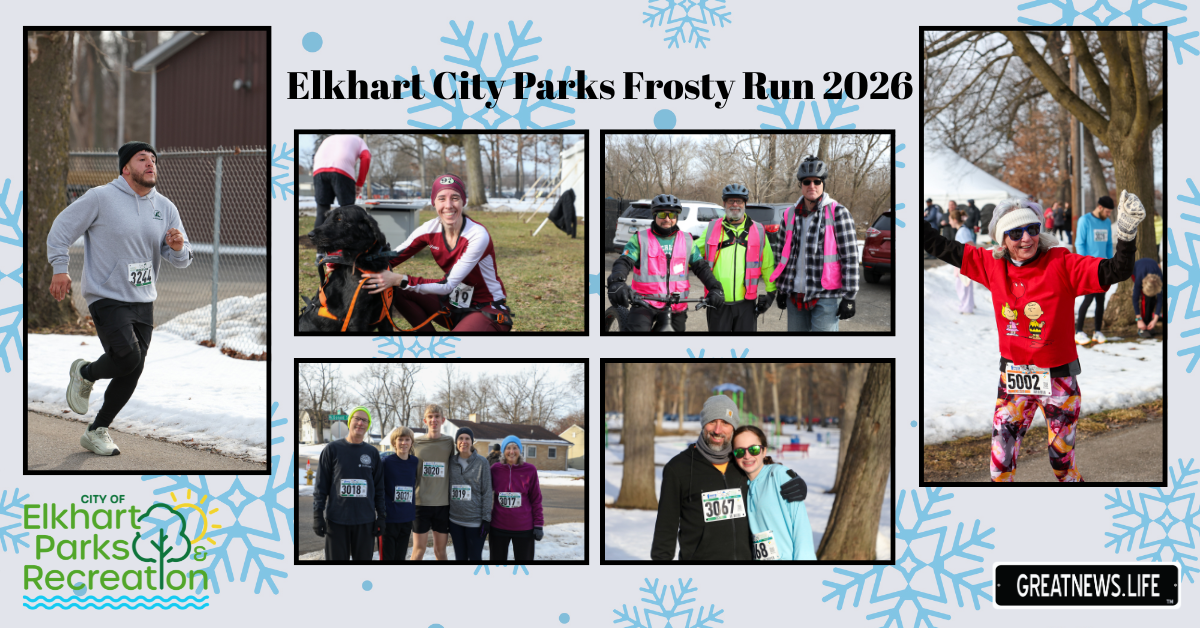 City of Elkhart celebrates 17th annual Frosty Five Run for runners and walkers of all experience levels and ages