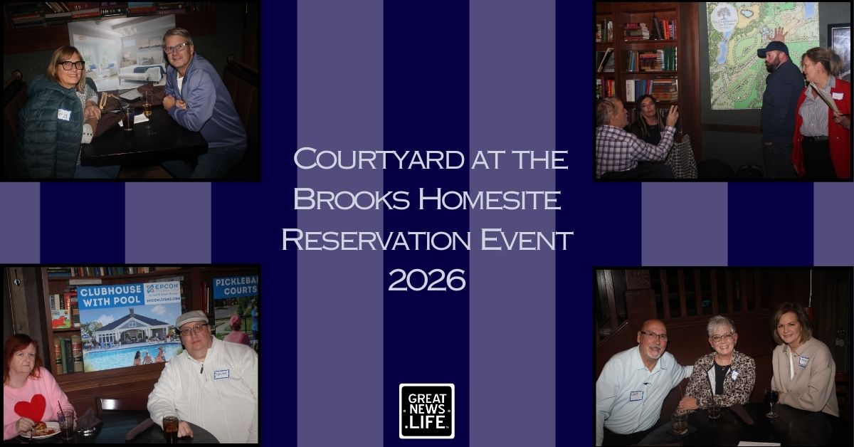 Epcon Communities debuts Valparaiso 55+ community The Courtyards at The Brooks with homesite reservation event