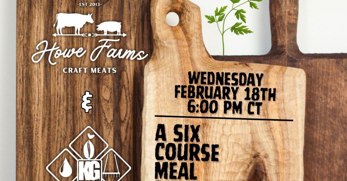 Burn ‘Em Beer Dinner w/Howe Farms & Kajers Greens