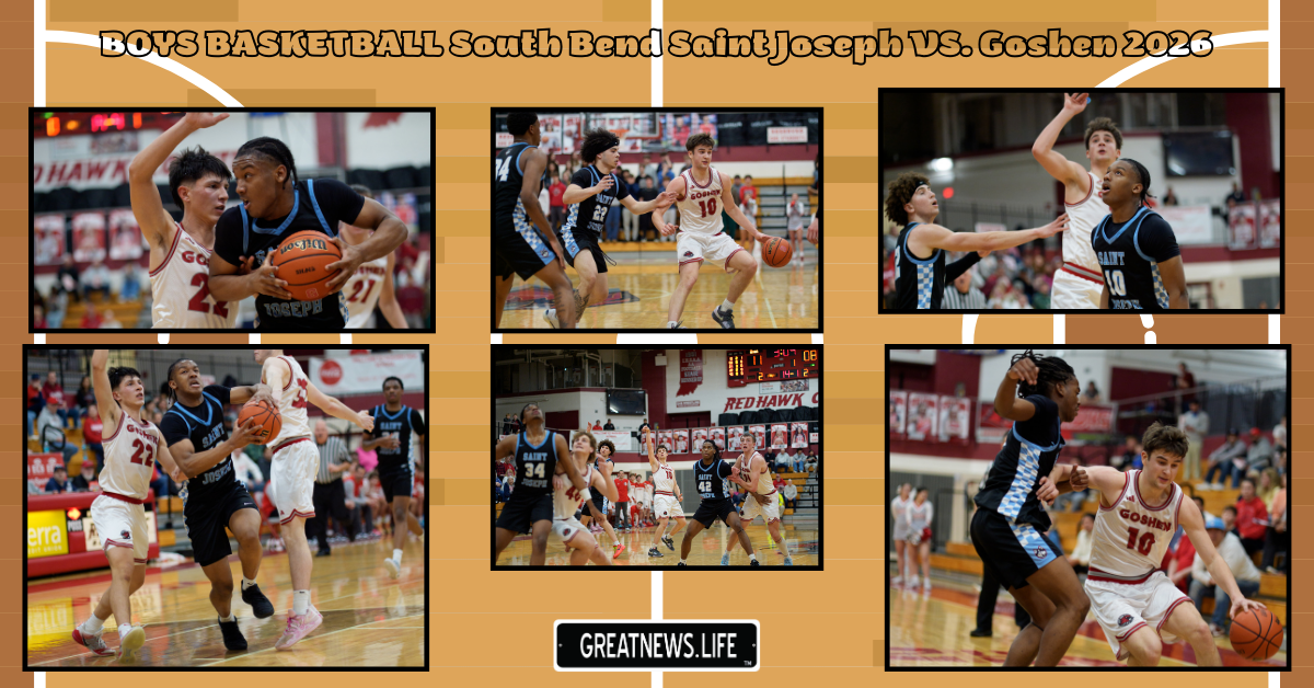 BOYS BASKETBALL South Bend Saint Joseph VS. Goshen 2026