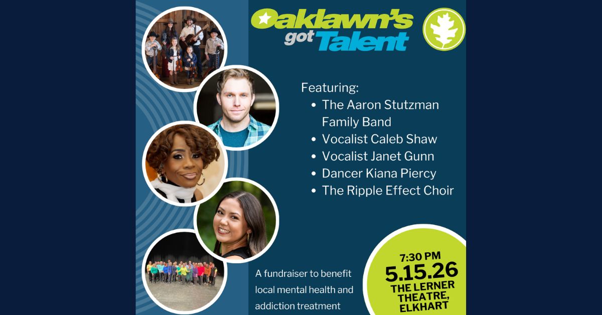 5th Annual Oaklawn’s Got Talent At The Lerner Theatre Friday, May 15th at 7:30 pm