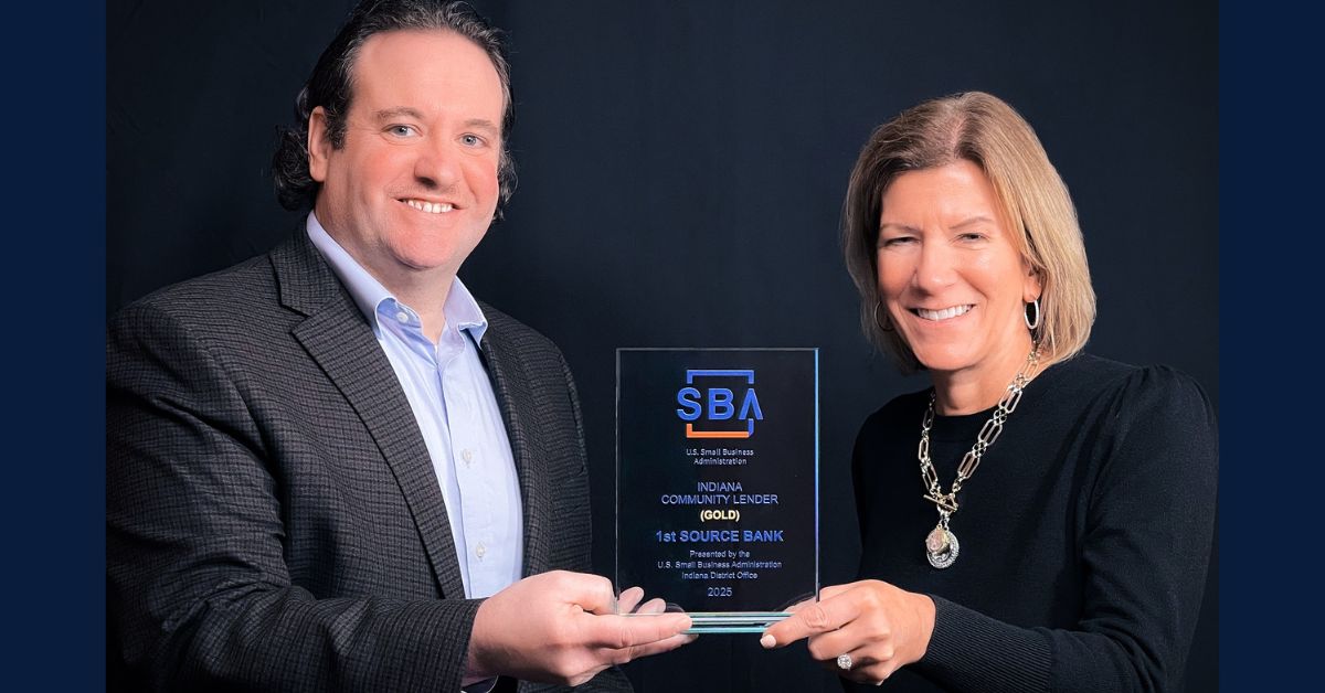 1st Source Bank Recognized for 13 Years of Small Business Lending Excellence