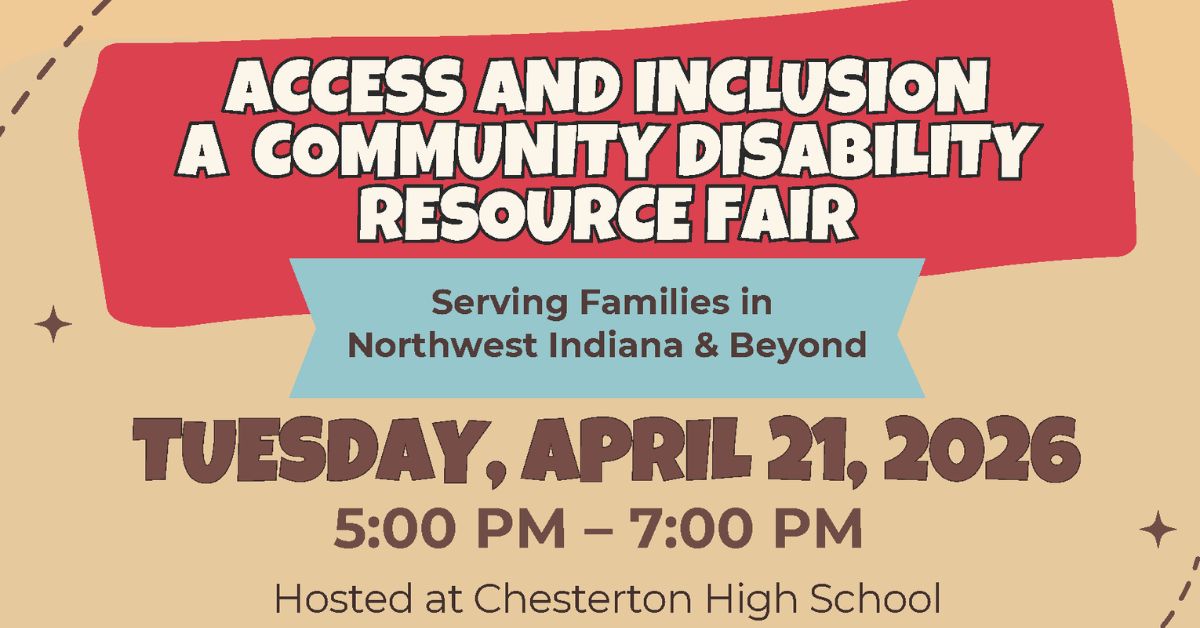 Access and Inclusion Community Disability Resource Fair