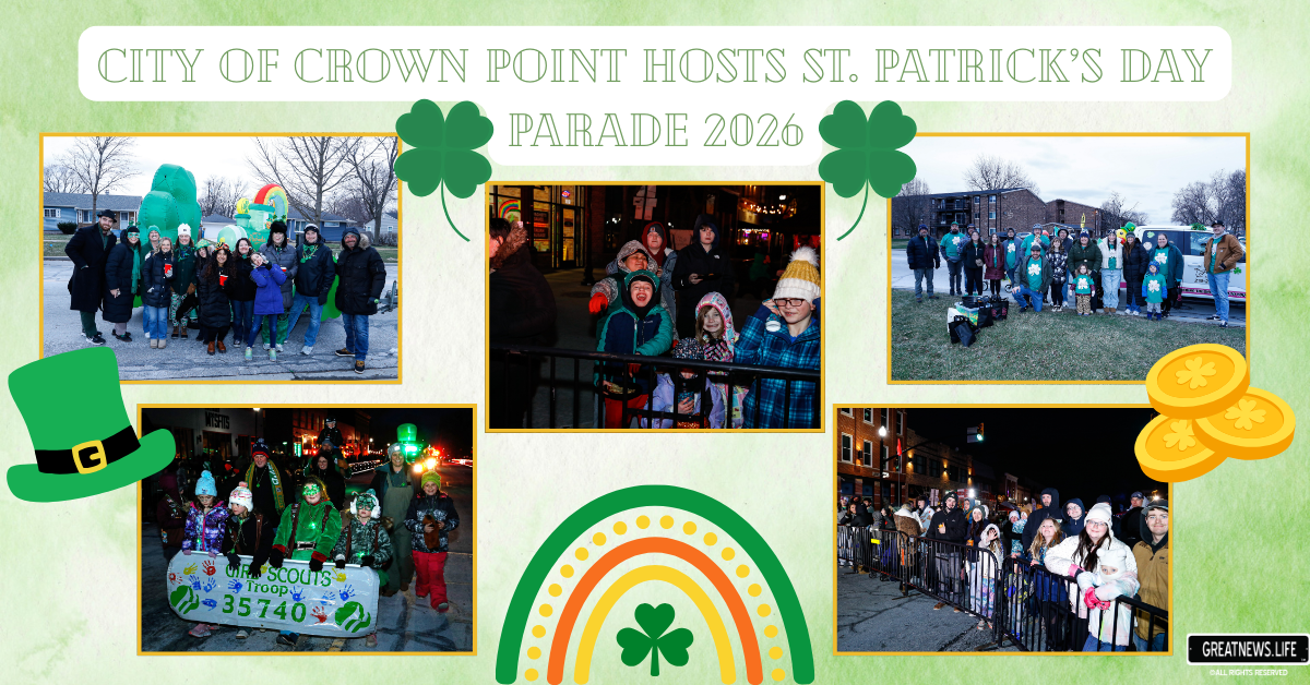 City of Crown Point hosts St. Patrick’s Day Parade 2026