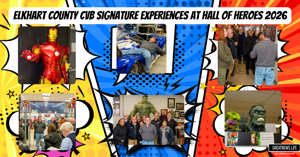 Elkhart County CVB Signature Experiences at Hall of Heroes 2026