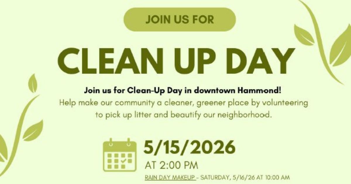 City of Hammond Clean Up Day