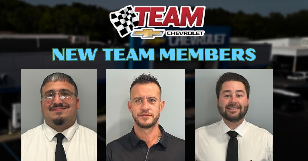 Team Chevrolet Valparaiso’s new sales specialists and service manager are motivated to bring the best customer experience possible