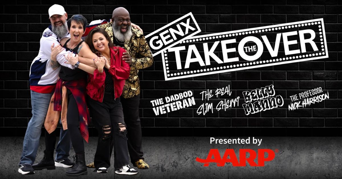 GenX Takeover Comedy Tour at Four Winds New Buffalo’s Silver Creek Event Center on Saturday, September 12