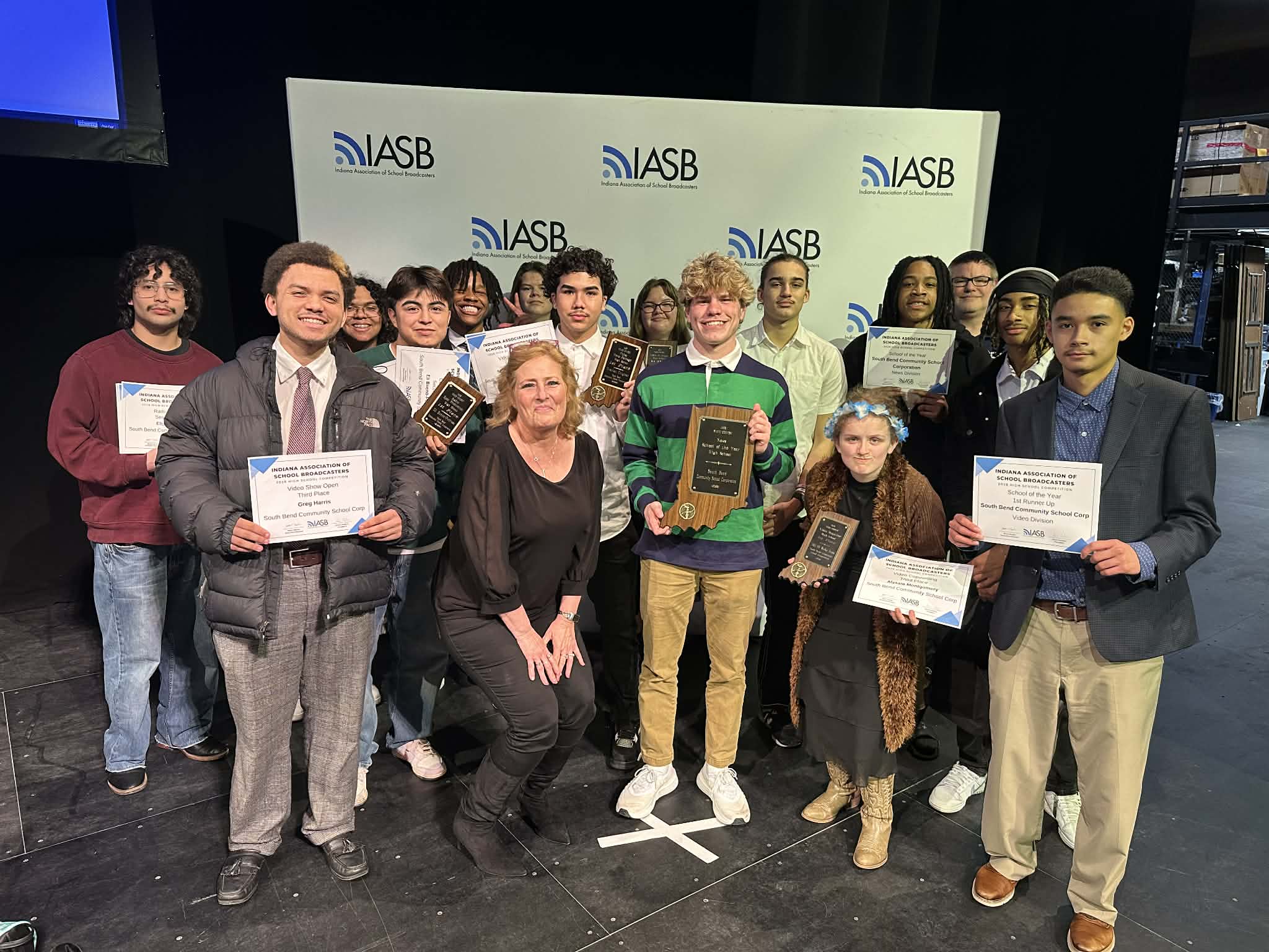 South Bend Schools Named “News School of the Year,” Earn 16 Awards in Statewide Media Competition