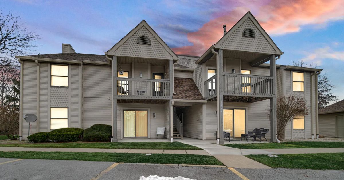 McColly Real Estate Featured Listing: 3603 Timberbridge Drive #E, Valparaiso, IN 46383