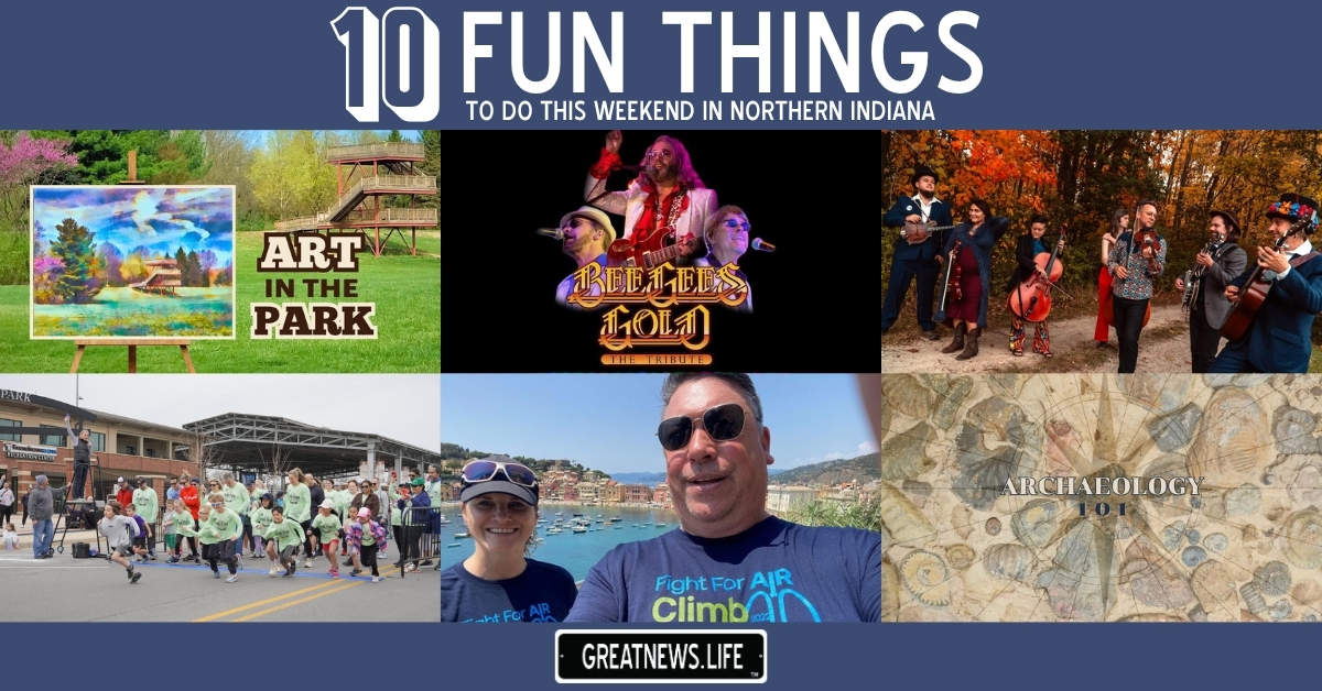 10 Fun Things To Do in Northern Indiana this weekend, April 9 – April 12