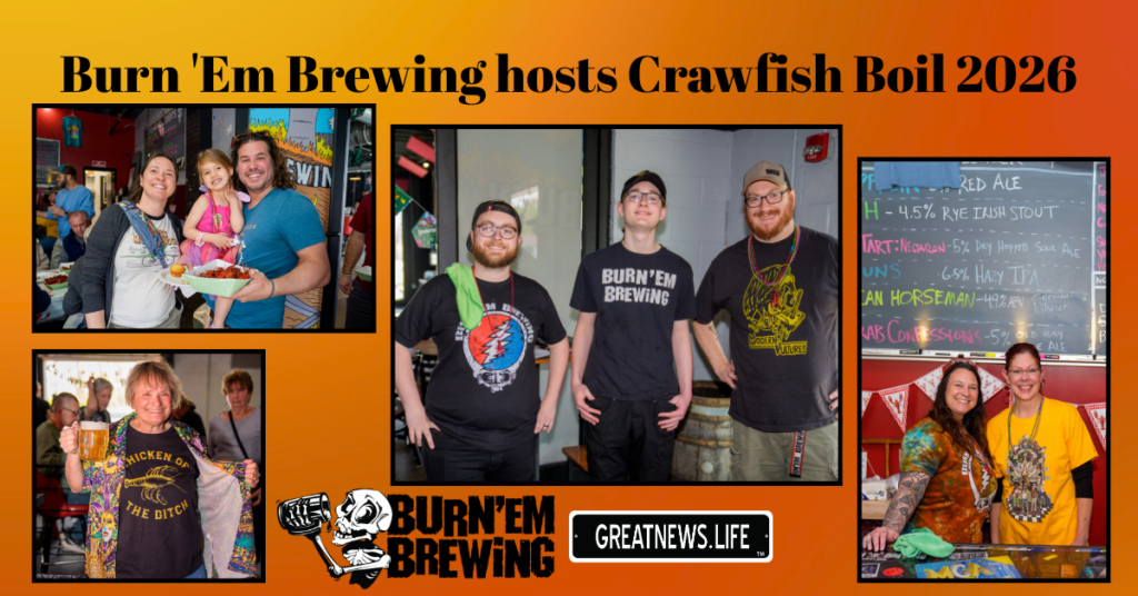 Burn ‘Em Brewing hosts Crawfish Boil 2026