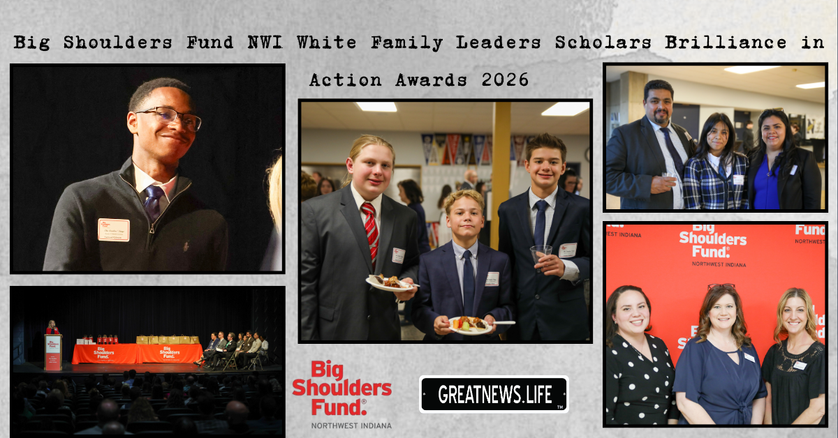 Big Shoulders Fund NWI White Family Leaders Scholars Brilliance in Action Awards 2026