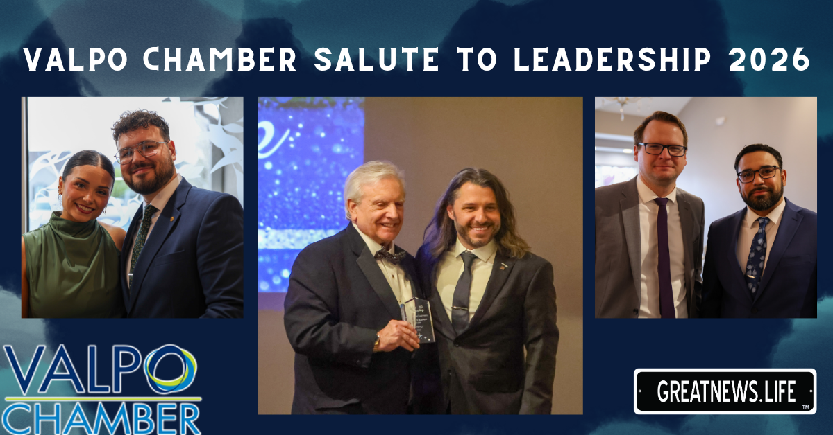 Valpo Chamber celebrates 2025 success and the people behind it at 2026 Salute to Leadership event
