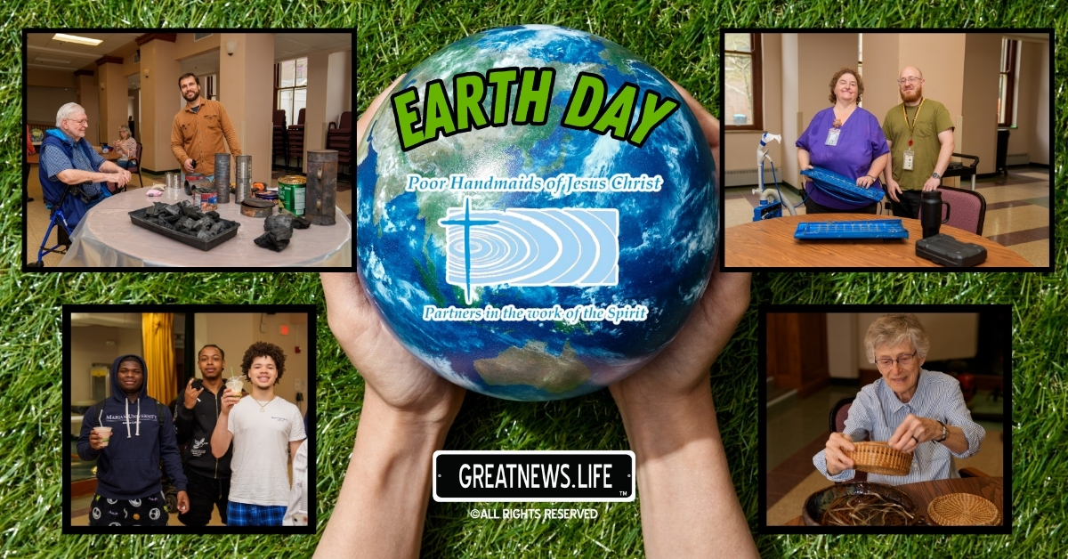 Reuse, Recycle, Rethink: Poor Handmaids of Jesus Christ celebrates Earth Day with the community