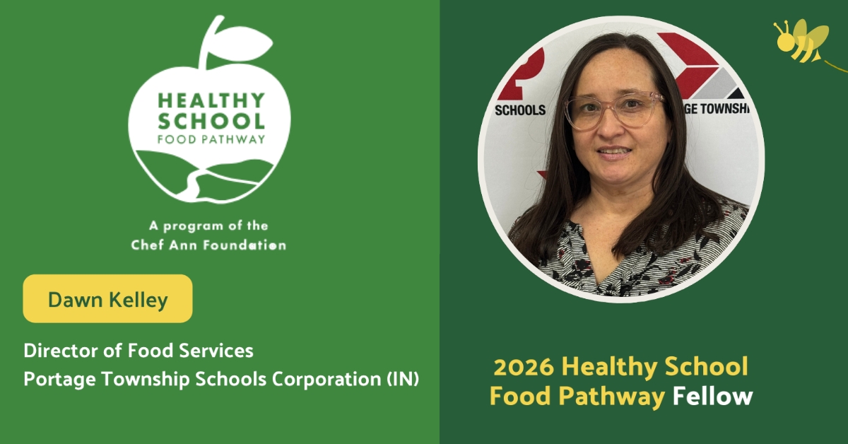 Portage Township Schools Food Service Director named Healthy School Food Pathway Fellow