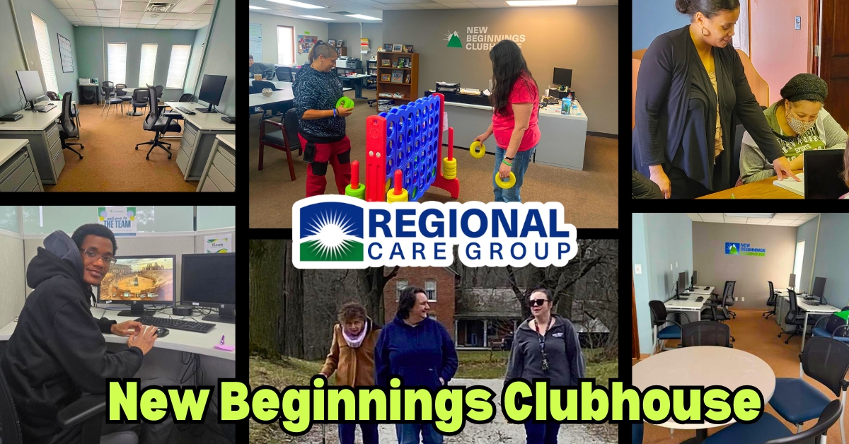 New Beginnings Clubhouse allows Regional Care Group to meet social, educational, and vocational needs of patients