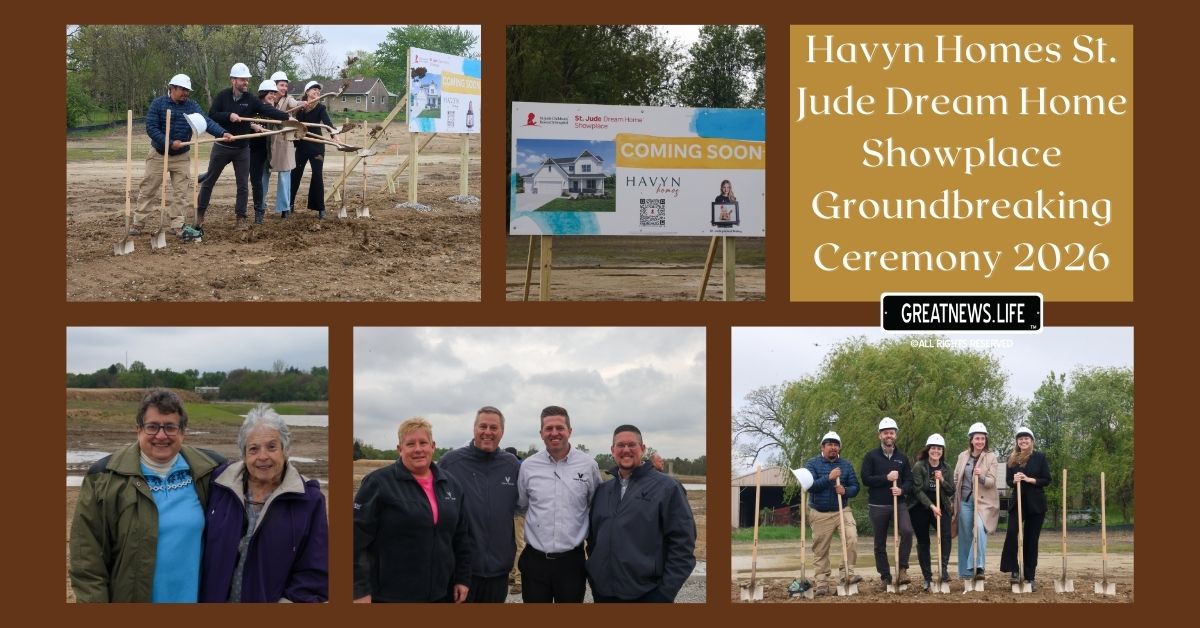 Havyn Homes and partners break ground on St. Jude Dream Home in new Scianna neighborhood