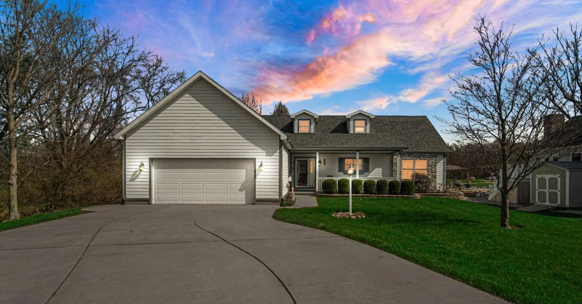 McColly Real Estate Featured Listing: 2463 W Rue Du Lac Court, La Porte, IN 46350