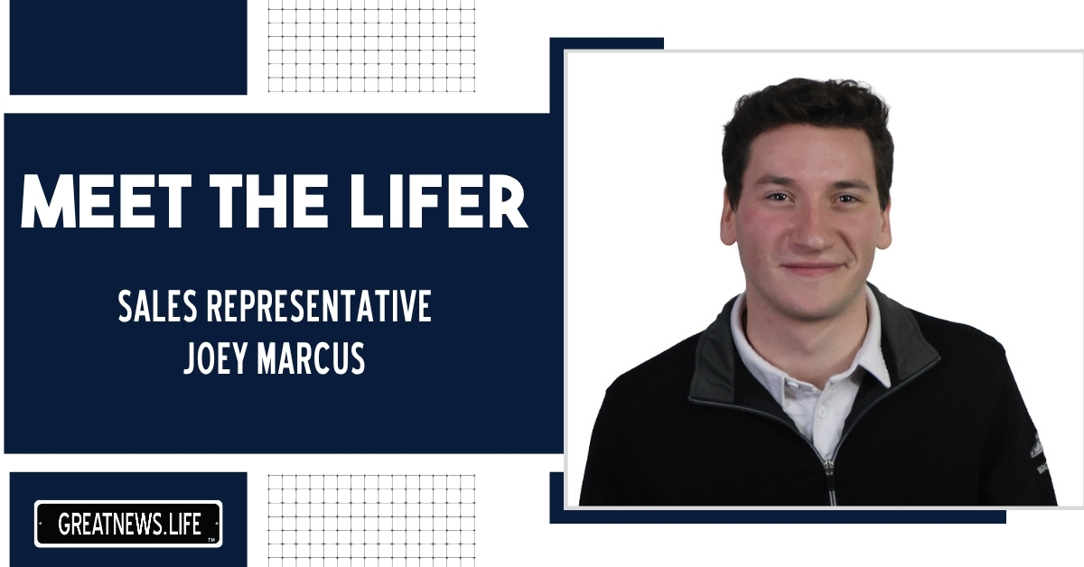 GreatNews.Life welcomes Sales Representative Joey Marcus to the LIFER team