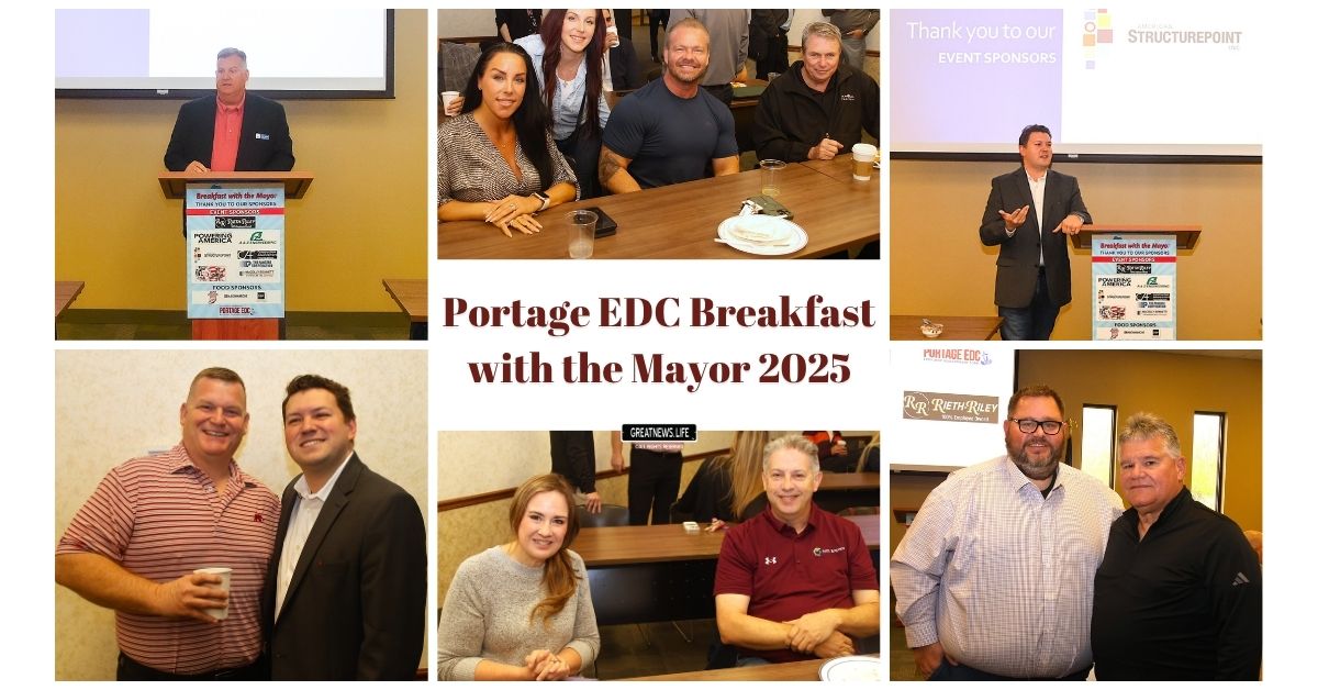 Portage EDC hosts Breakfast with Mayor Bonta