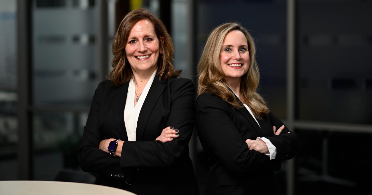 Karin DeVries and Kathy Ireland support Purdue Federal Credit Union business members with decades of financial expertise