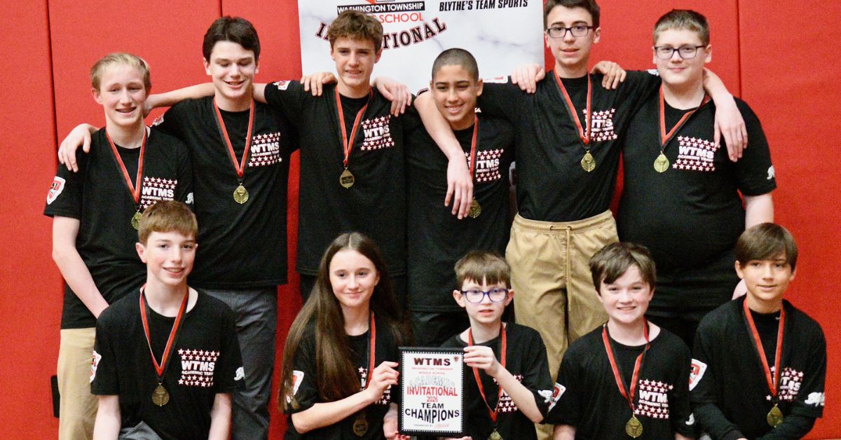 WASHINGTON TOWNSHIP MIDDLE SCHOOL WINS WTMS ACADEMIC INVITE